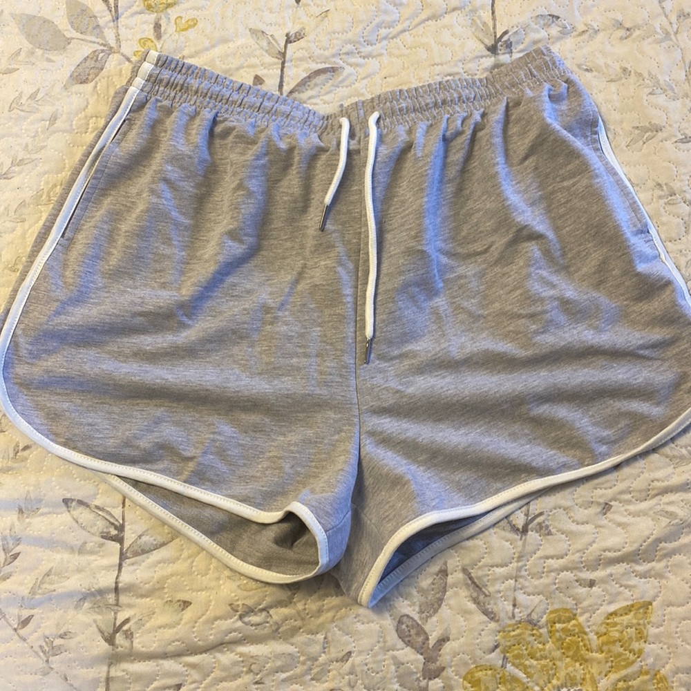 Gray Soft Shorts